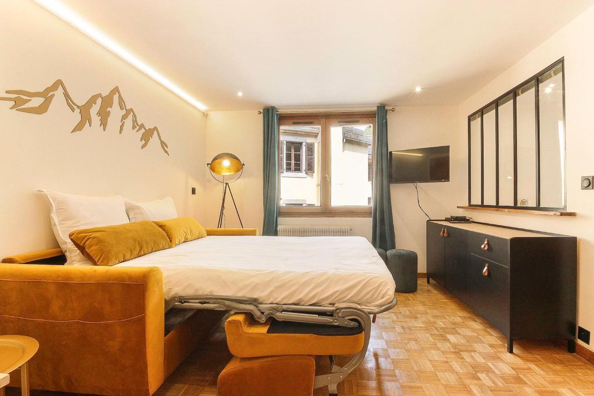 Bellevarde Apt - Newly Renovated - Central - Beside Tmb Start/End Les Houches Exteriör bild