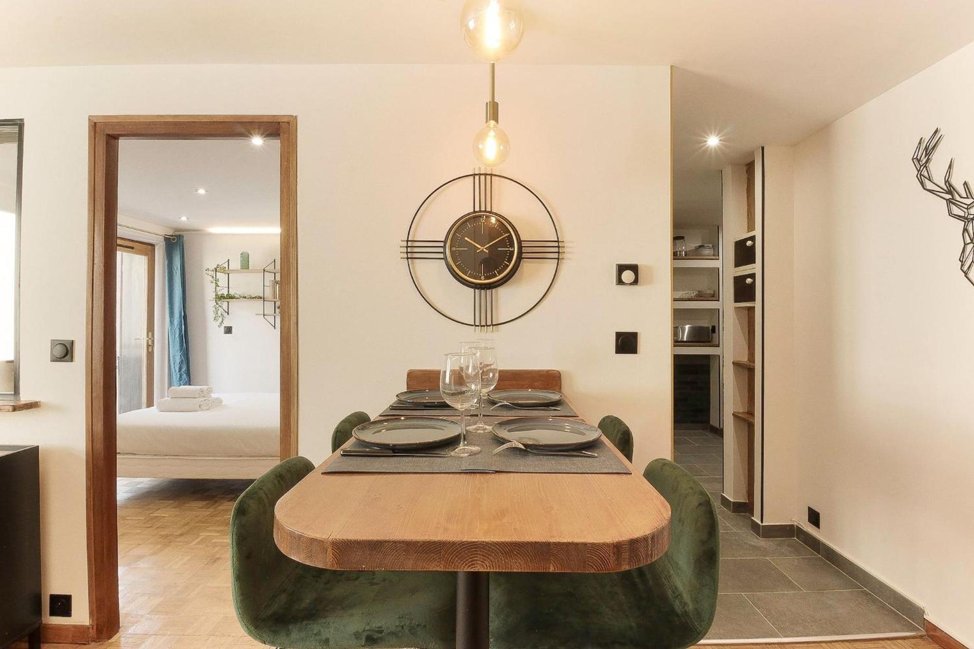 Bellevarde Apt - Newly Renovated - Central - Beside Tmb Start/End Les Houches Exteriör bild